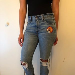 Levi’s 505 straight leg jeans